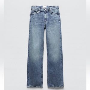 Zara Barrel Leg  TRF Jeans